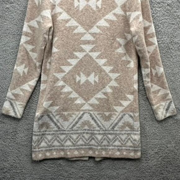 FRYE Women's Small Cardigan Open Front Southwest Pattern Comfortable Cozy Winter - Picture 10 of 10